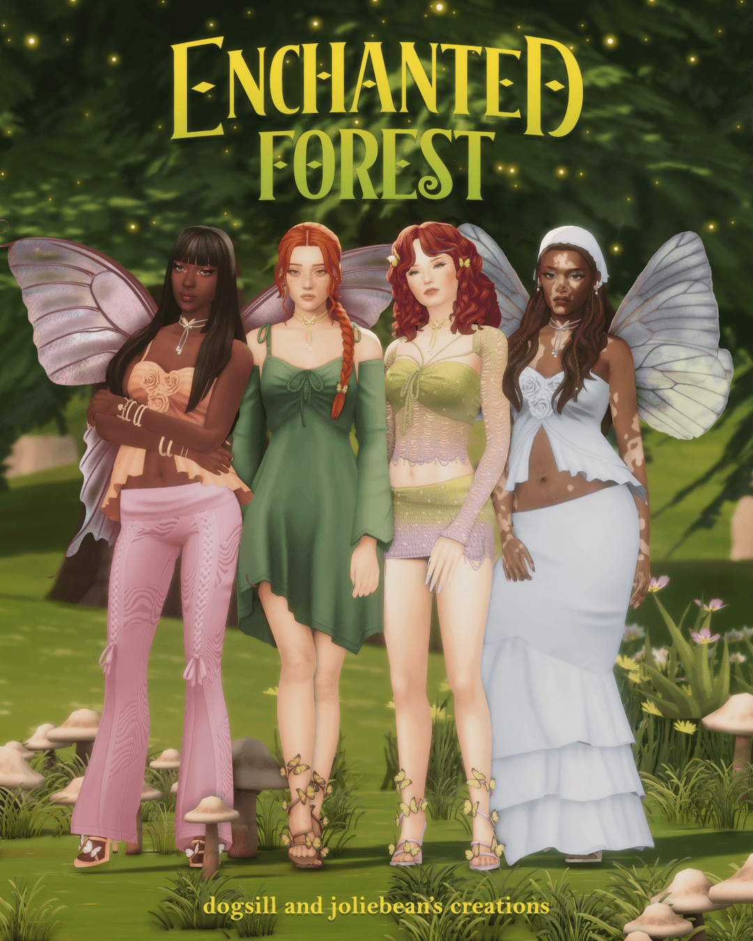 Скриншот мода Коллекция одежды Enchanted Forest